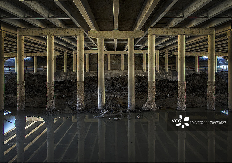 桥下风光图片素材