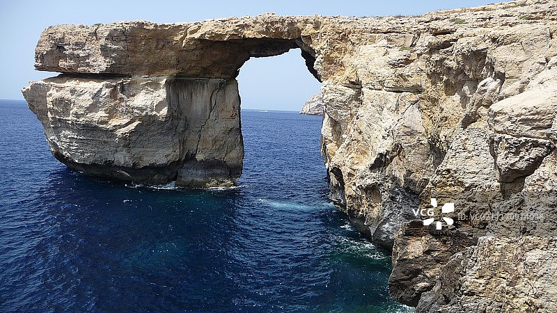 海景和岩石拱门图片素材