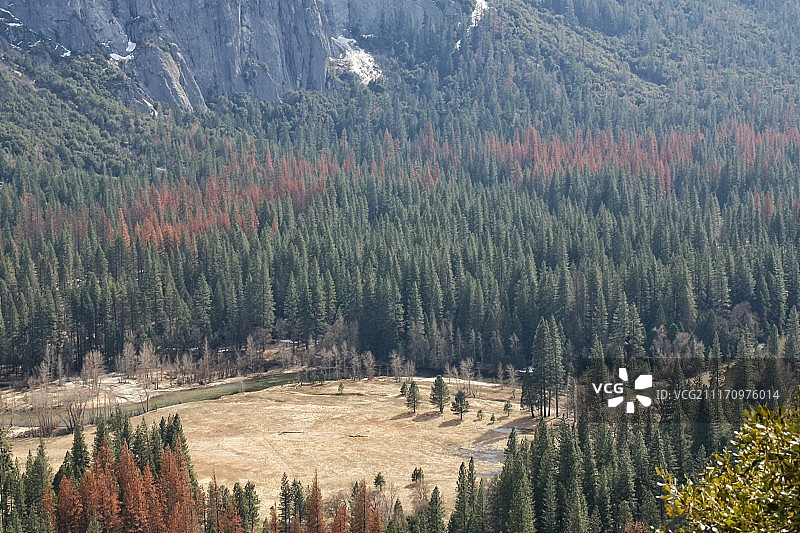 约塞米蒂山谷图片素材
