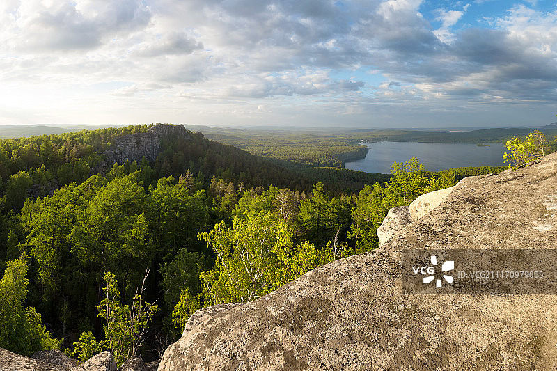 阿拉库尔湖 2图片素材