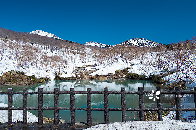 日本东北部的春天图片素材