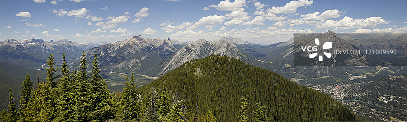班夫全景图片素材