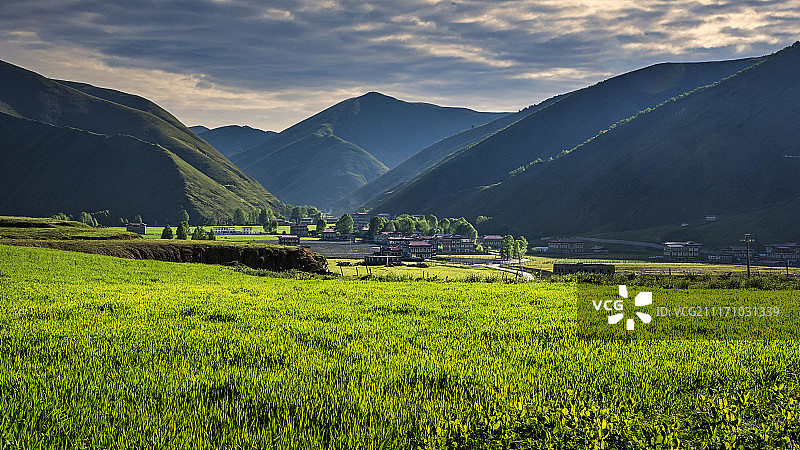甘孜藏族自治州自然美景图片素材