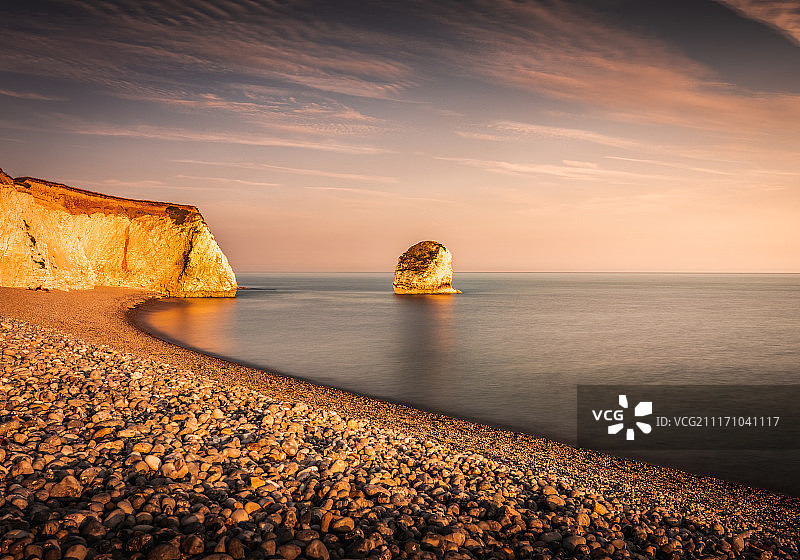 黄金海湾！- 怀特岛淡水湾图片素材