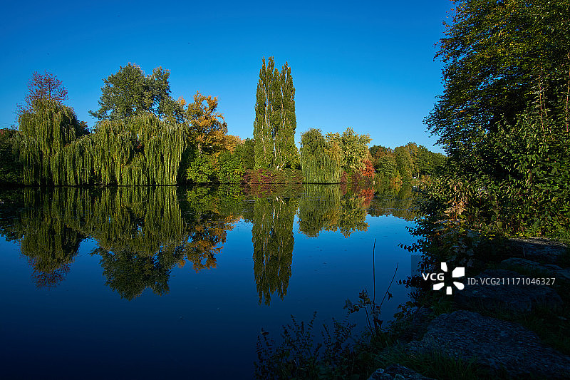 罗滕堡的内卡河图片素材
