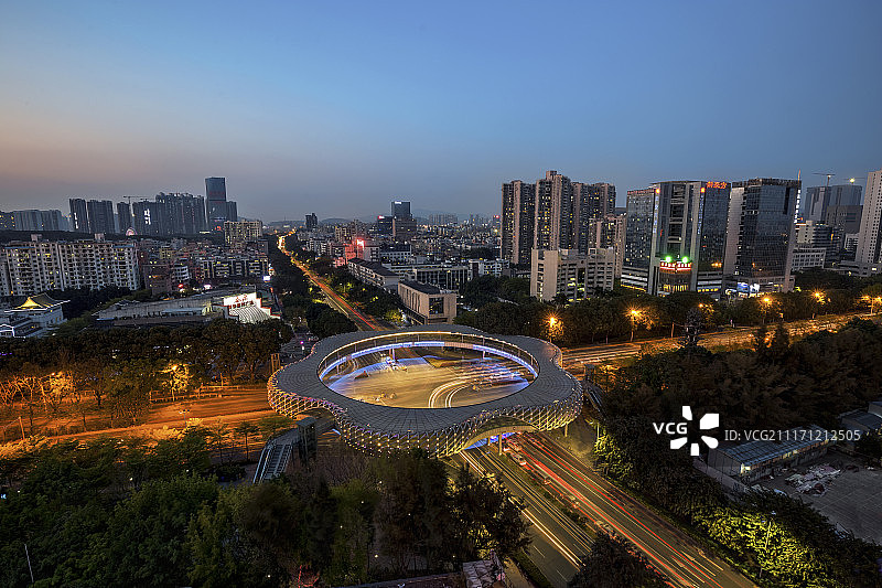 深圳都市天桥图片素材