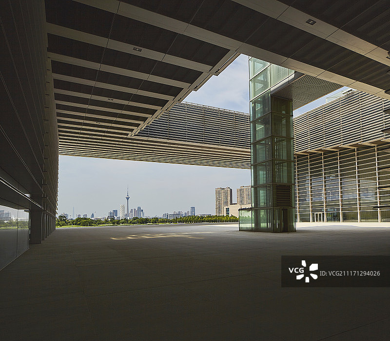 天津大剧院建筑结构图片素材