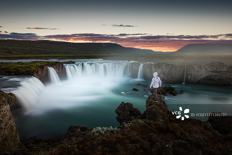 Godafoss（众神瀑布）图片素材