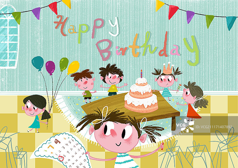 生日会图片素材
