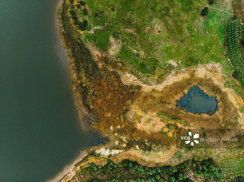 内蒙多伦湖图片素材