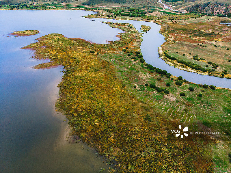 内蒙多伦湖图片素材