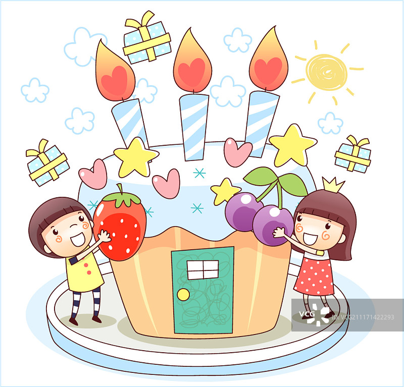 儿童想象力概念矢量图图片素材