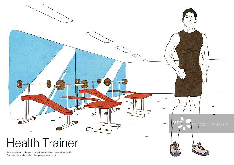 职业插画图片素材