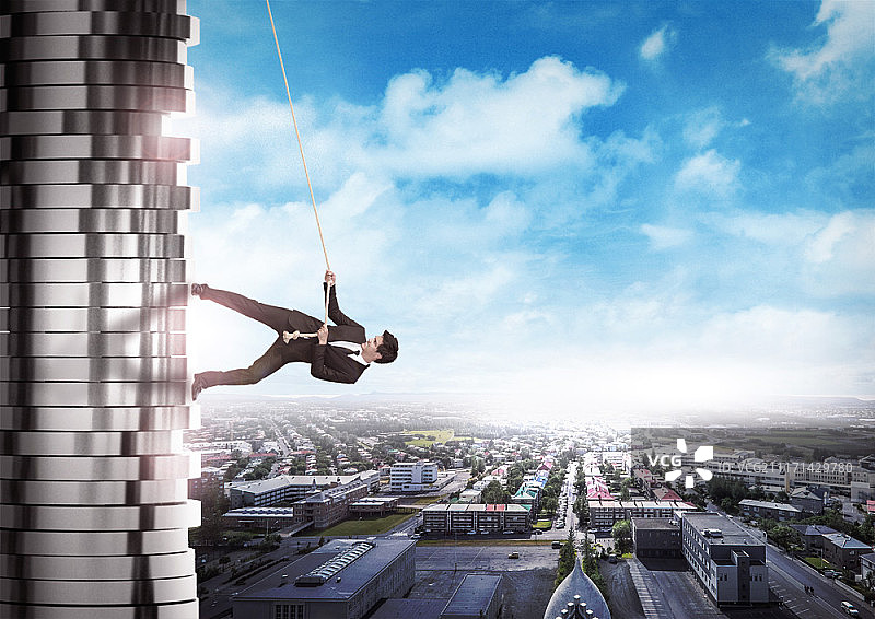 全球商业概念插画图片素材