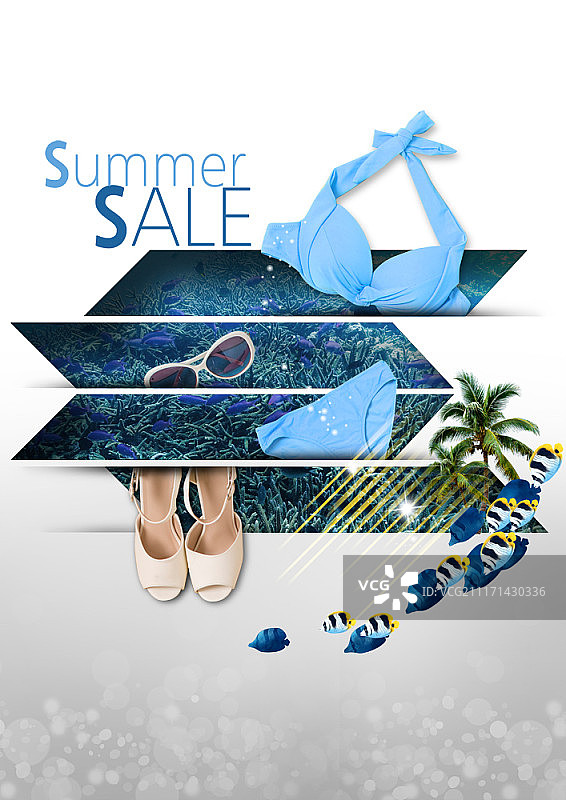 促销概念合成图图片素材