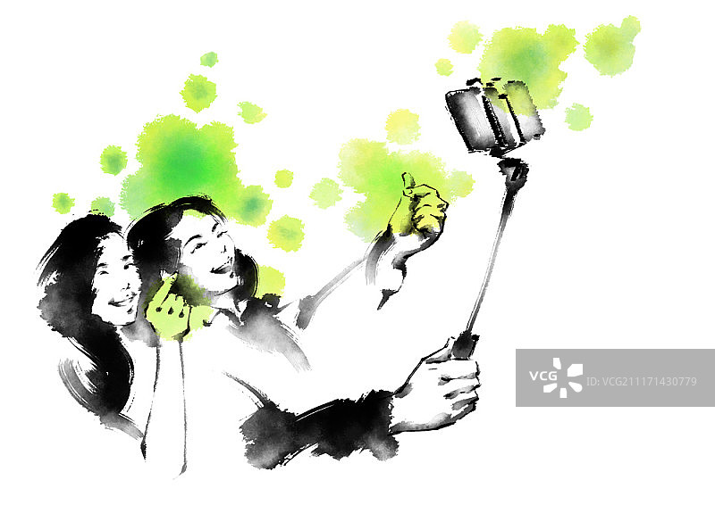 水墨画图片素材