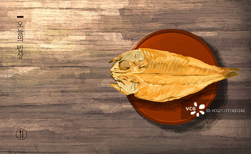 韩国美食插画图片素材