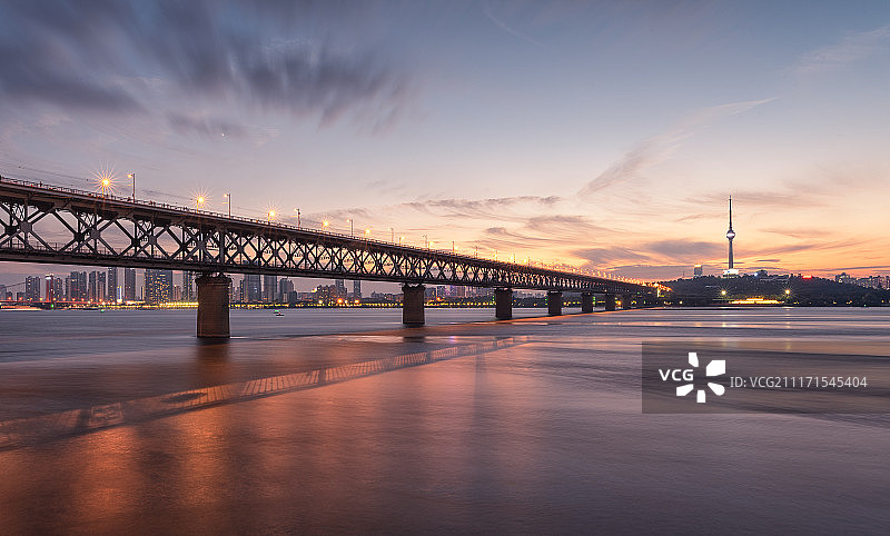 武汉长江大桥图片素材