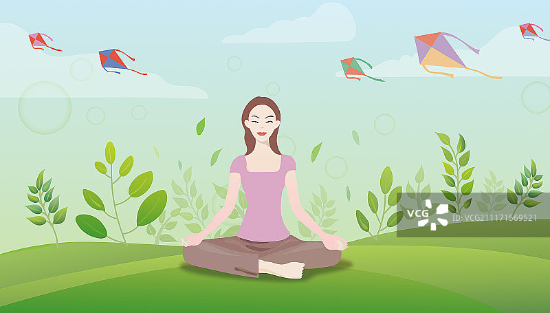 健身插画图片素材