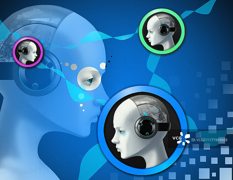 人工智能插画图片素材