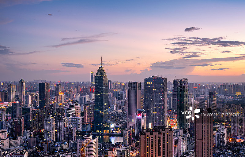 武汉西北湖喷泉公园图片素材