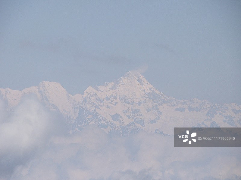 干城章嘉峰图片素材