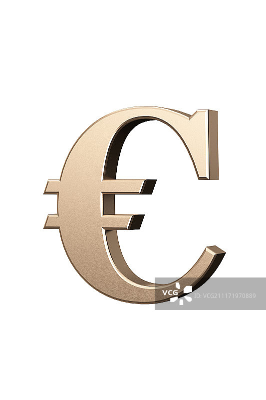 金色的欧元图片素材