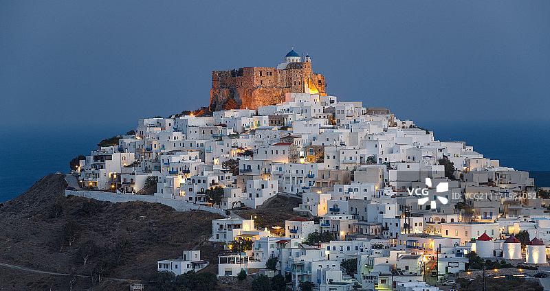 霍拉，阿斯提帕莱亚希腊图片素材
