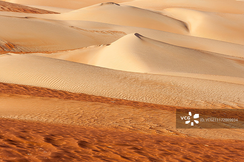 空旷地区抽象沙丘图案图片素材