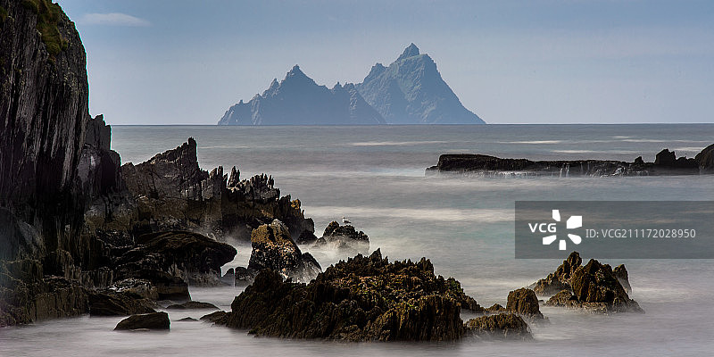 岩石海岸风光图片素材