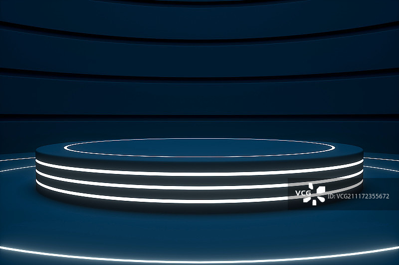 圆形舞台和展台图片素材