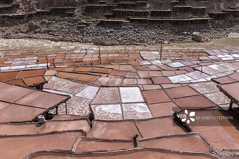 芒康盐田图片素材