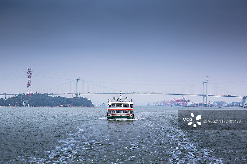 海上轮渡图片素材