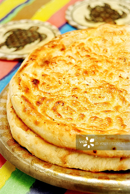 新疆烤馕饼图片素材