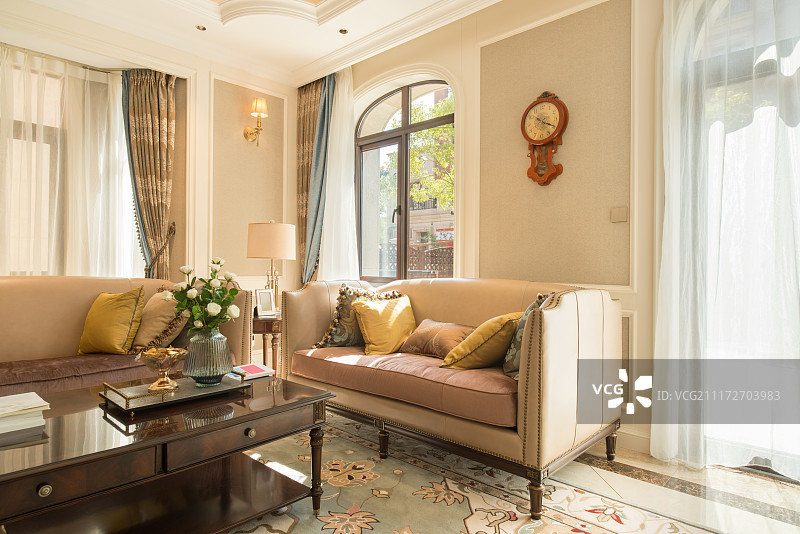 别墅客厅图片素材