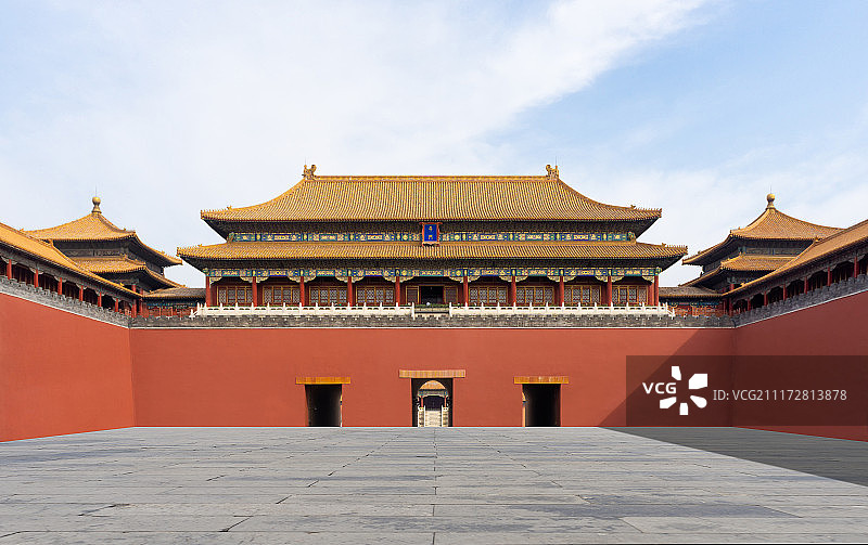 北京故宫博物院午门图片素材