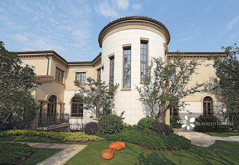 美式别墅图片素材