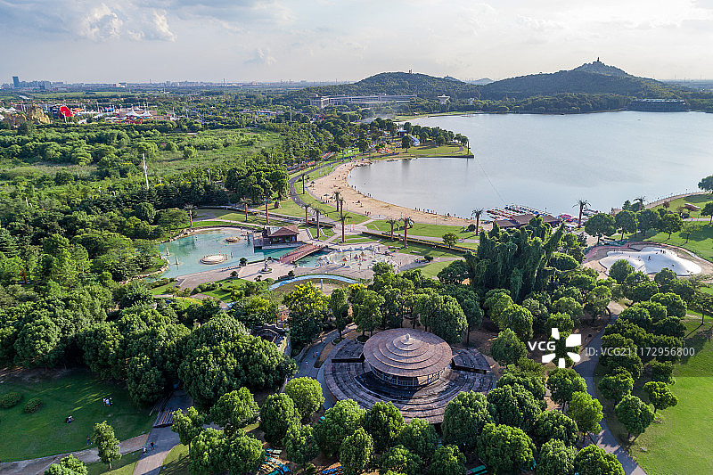 上海月湖雕塑公园图片素材