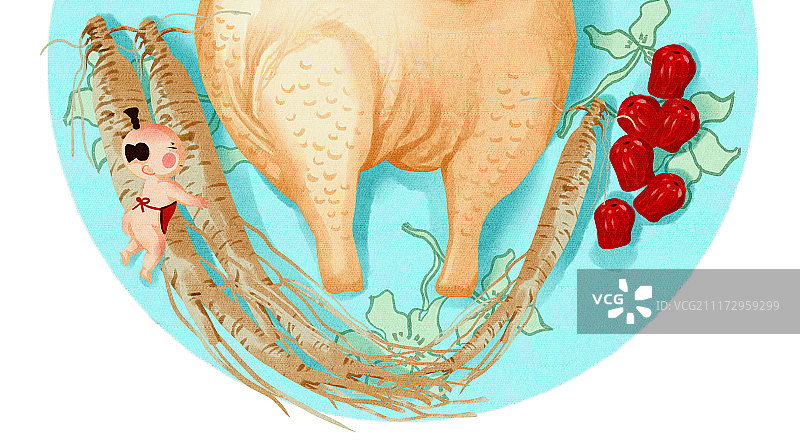 冬季进补食材图片素材