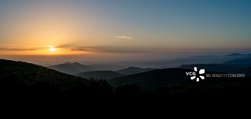 宁静的日落图片素材
