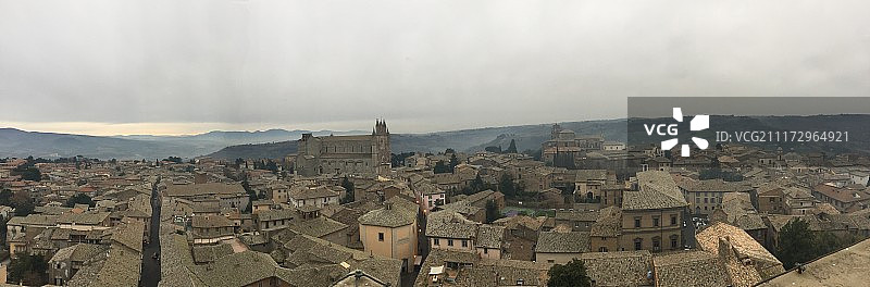 奥尔维耶托全景图片素材