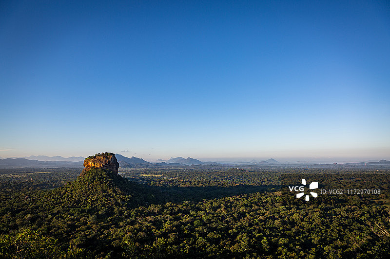 斯里兰卡锡吉里耶皮杜兰加拉岩石景观图片素材