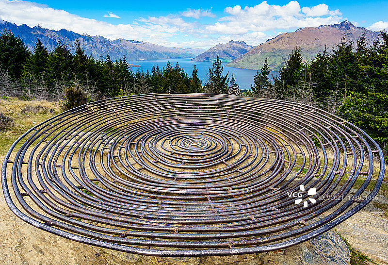 皇后镇的梦想瞭望台图片素材