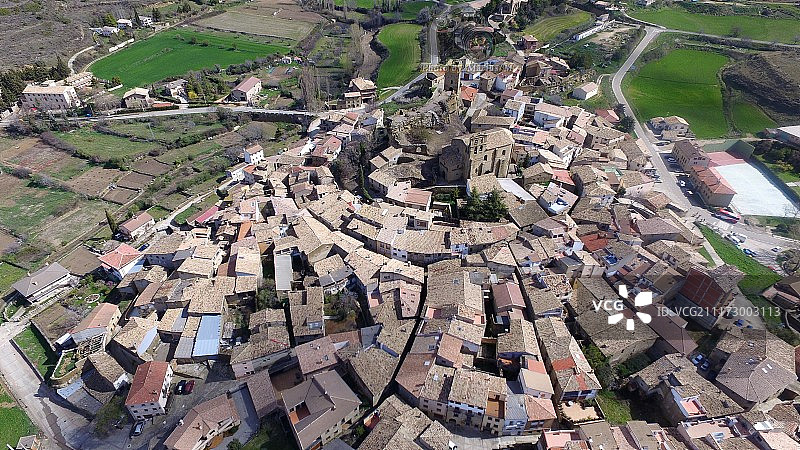 卢埃西亚鸟瞰图图片素材