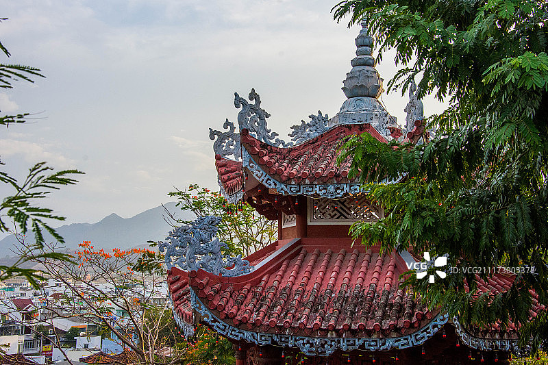 芽庄的宝塔图片素材