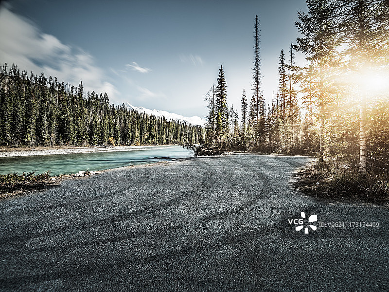 加拿大班芙国家公园风光图片素材