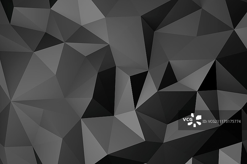 3d混乱多角形背景图片素材