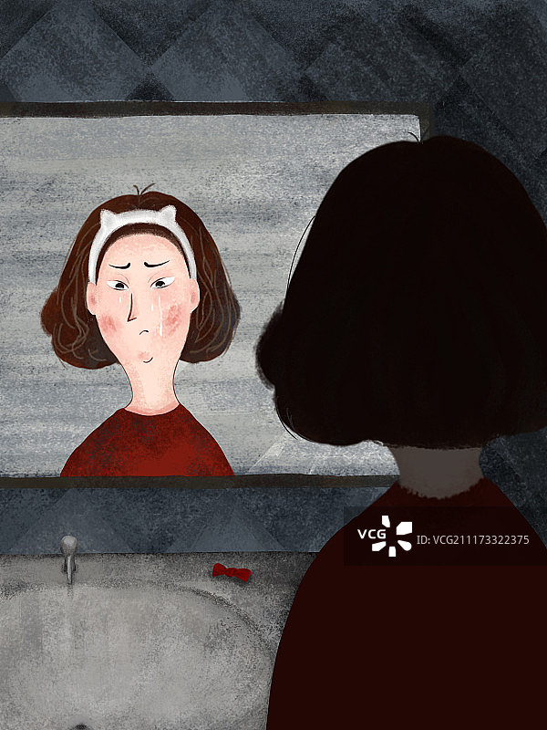 心情有点不美丽图片素材