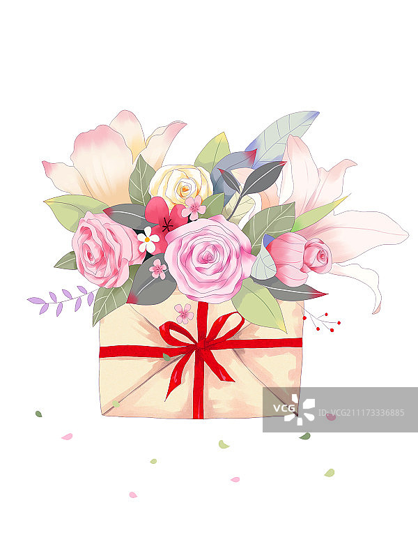 花和信图片素材