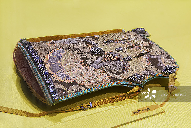 金银丝花纹锻櫜 清乾隆 故宫博物院藏图片素材